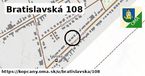 Bratislavská 108, Kopčany