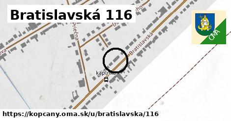 Bratislavská 116, Kopčany