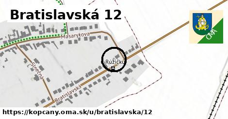 Bratislavská 12, Kopčany