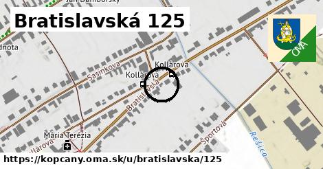 Bratislavská 125, Kopčany