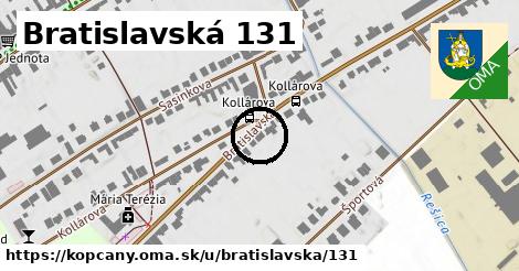Bratislavská 131, Kopčany