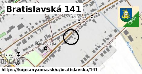 Bratislavská 141, Kopčany