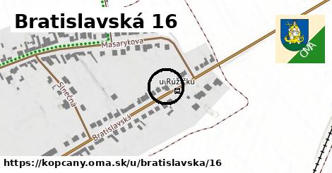 Bratislavská 16, Kopčany