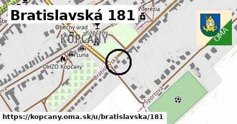 Bratislavská 181, Kopčany