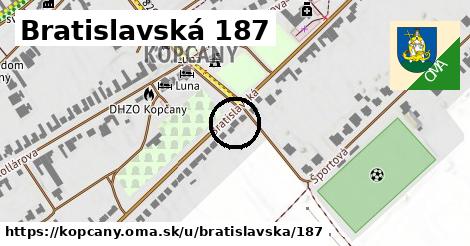 Bratislavská 187, Kopčany