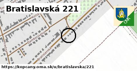 Bratislavská 221, Kopčany