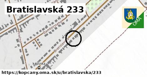 Bratislavská 233, Kopčany