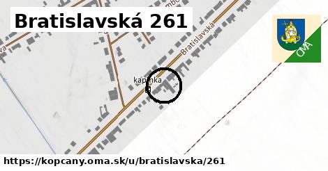 Bratislavská 261, Kopčany