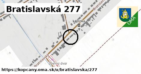 Bratislavská 277, Kopčany