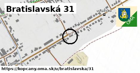 Bratislavská 31, Kopčany