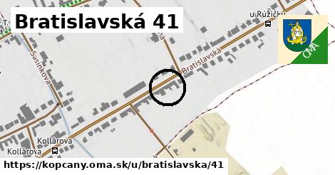 Bratislavská 41, Kopčany
