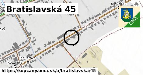 Bratislavská 45, Kopčany