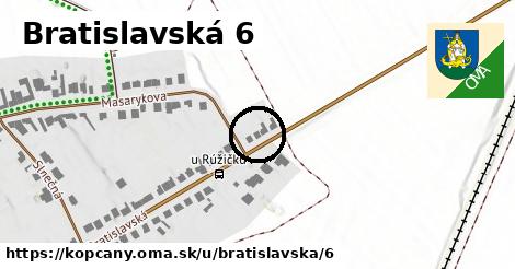 Bratislavská 6, Kopčany
