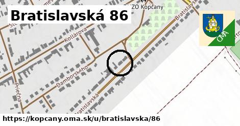 Bratislavská 86, Kopčany