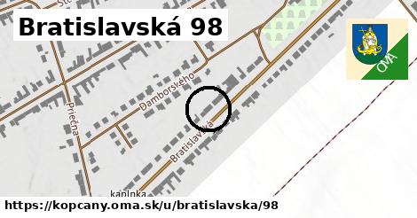 Bratislavská 98, Kopčany