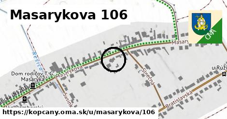 Masarykova 106, Kopčany
