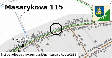 Masarykova 115, Kopčany