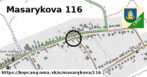 Masarykova 116, Kopčany
