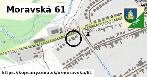 Moravská 61, Kopčany