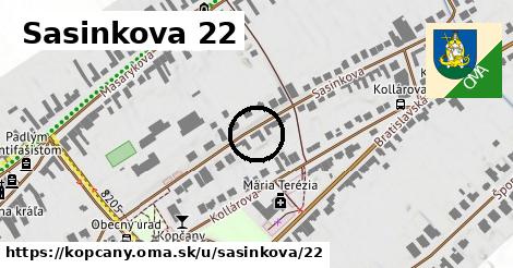 Sasinkova 22, Kopčany