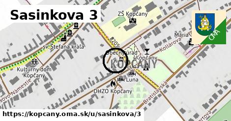 Sasinkova 3, Kopčany