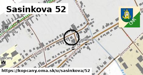 Sasinkova 52, Kopčany