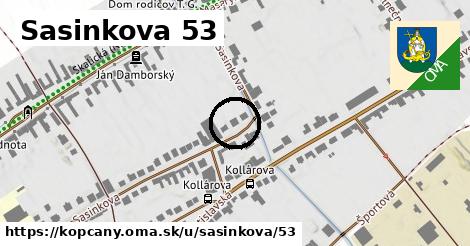 Sasinkova 53, Kopčany