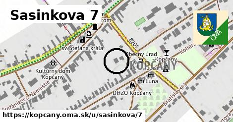 Sasinkova 7, Kopčany