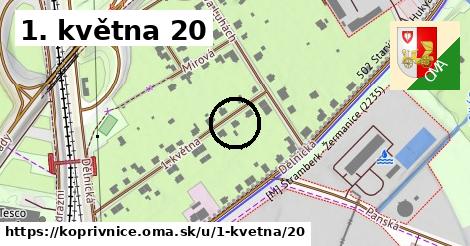 1. května 20, Kopřivnice