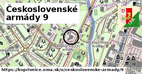 Československé armády 9, Kopřivnice