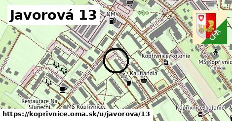 Javorová 13, Kopřivnice