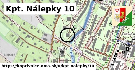 Kpt. Nálepky 10, Kopřivnice