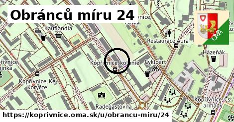Obránců míru 24, Kopřivnice