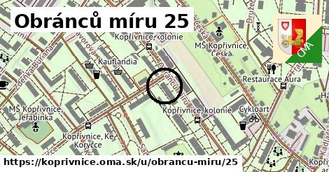 Obránců míru 25, Kopřivnice