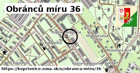 Obránců míru 36, Kopřivnice