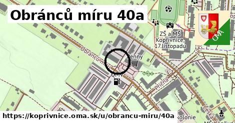 Obránců míru 40a, Kopřivnice