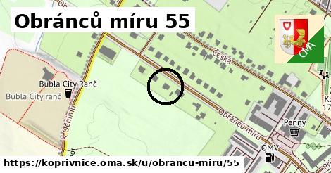 Obránců míru 55, Kopřivnice