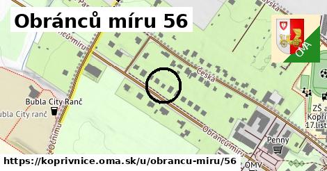 Obránců míru 56, Kopřivnice