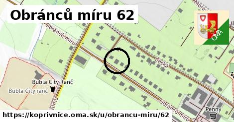 Obránců míru 62, Kopřivnice