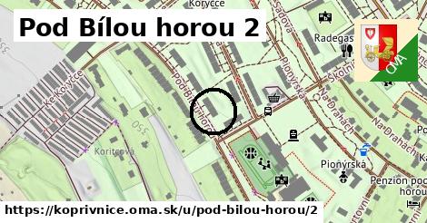 Pod Bílou horou 2, Kopřivnice