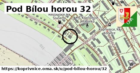 Pod Bílou horou 32, Kopřivnice