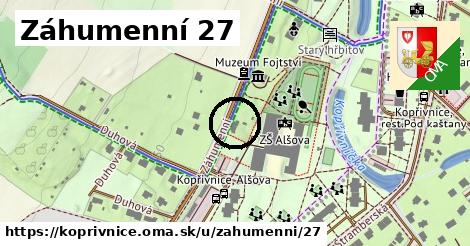 Záhumenní 27, Kopřivnice