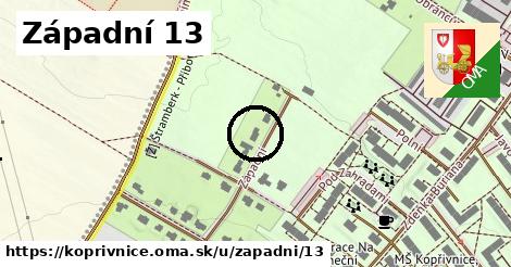 Západní 13, Kopřivnice