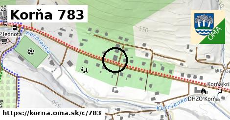 Korňa <span class="supisne">783</span>