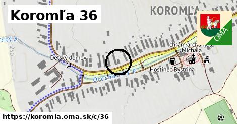 Koromľa <span class="supisne">36</span>