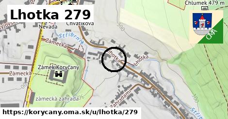 Lhotka 279, Koryčany