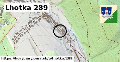Lhotka 289, Koryčany