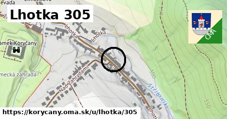 Lhotka 305, Koryčany