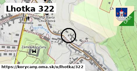 Lhotka 322, Koryčany