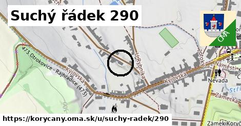 Suchý řádek 290, Koryčany